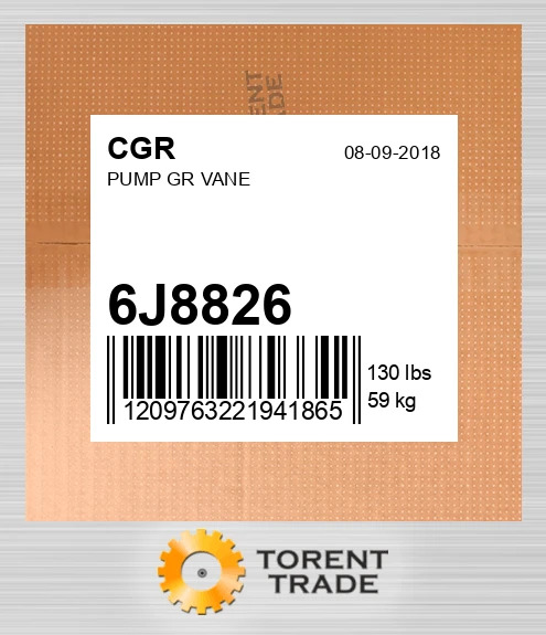 6J8826 Група лопаткового насоса CGR