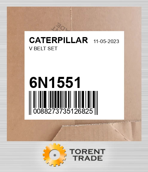 6N1551 V BELT комплект CATERPILLAR NEW AFTERMARKET