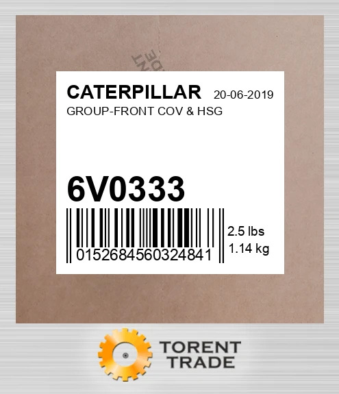 6V0333 Група передньої кришки та корпусу CATERPILLAR