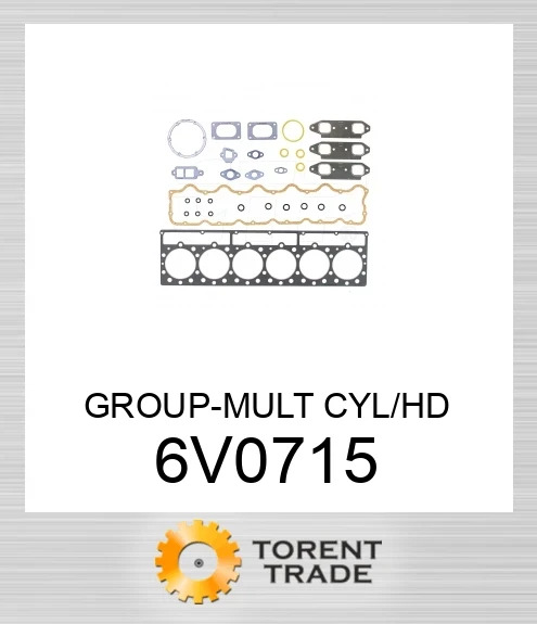6V0715 Група багатоциліндрова/головка CATERPILLAR