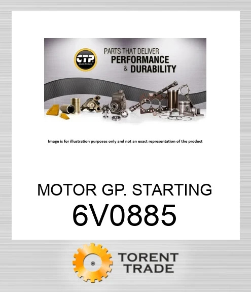 6V-0885 Група стартерного мотора BLUMAQ