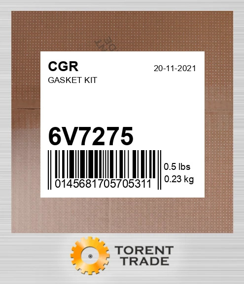 6V7275 Набір прокладок CGR