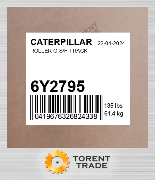 6Y2795  Група ролика S/F гусениці  CATERPILLAR