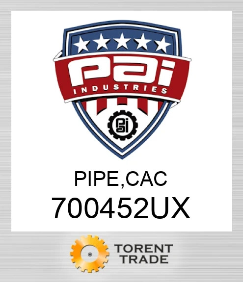700452UX Pipe, cac PAI INDUSTRIES
