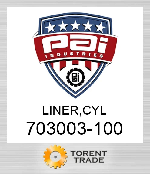 703003-100 Гільза, циліндр PAI INDUSTRIES