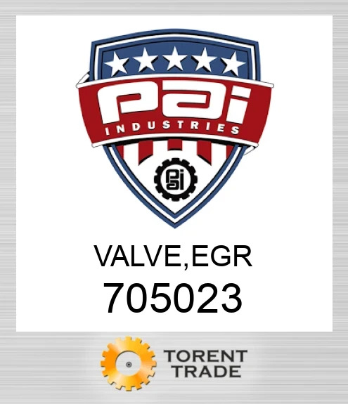 705023 Клапан, egr PAI INDUSTRIES