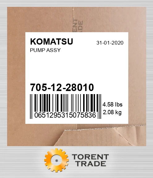 7051228010 Насос у зборі KOMATSU NEW AFTERMARKET