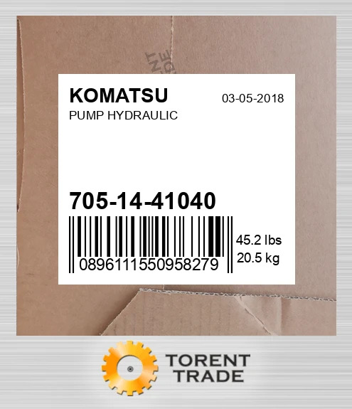 7051441040 Насос, Гідравлічний KOMATSU NEW AFTERMARKET