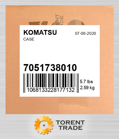 7051738010 Корпус KOMATSU