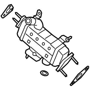 AE5Z-2C219-C Охолоджувач EGR