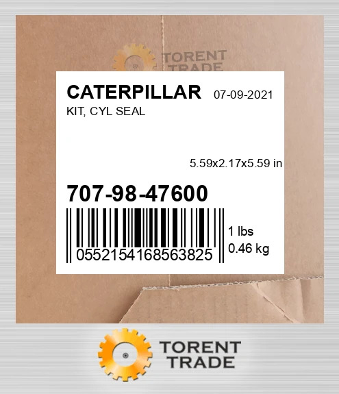 707-98-47600 Набір сальників циліндра CATERPILLAR