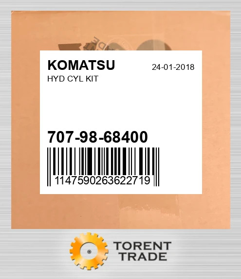 7079868400 Комплект гідроциліндра KOMATSU NEW AFTERMARKET