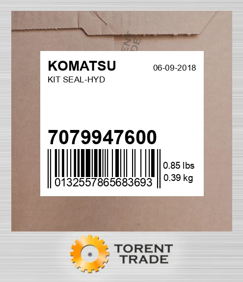 7079947600 Набір сальників гідравліки KOMATSU
