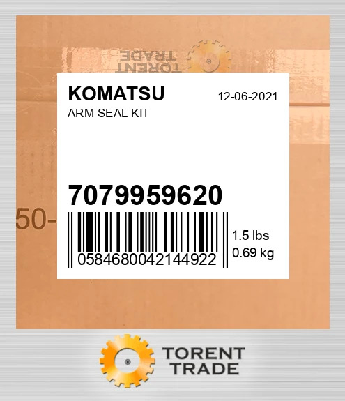 707-99-59620 Набір сальників важеля ETP