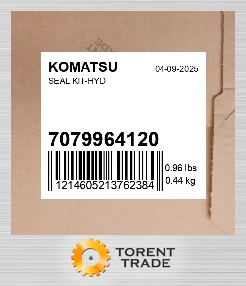 7079964120 Набір сальників гідравліки KOMATSU