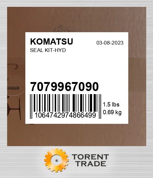 7079967090 Набір сальників гідравліки KOMATSU