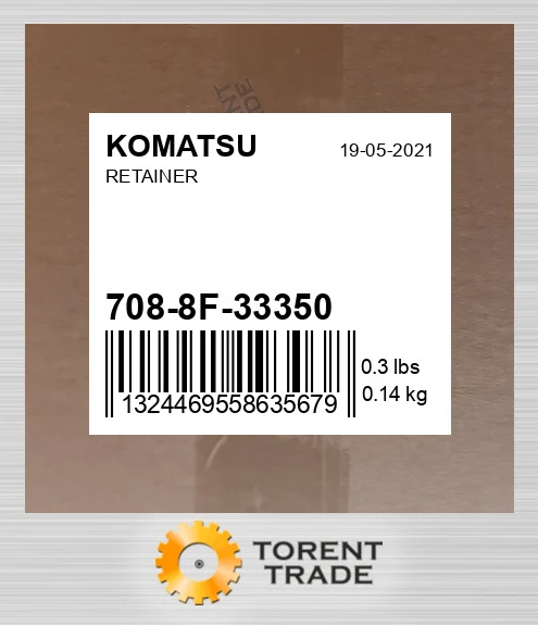7088f33350 Утримувач KOMATSU