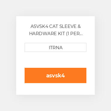 ASVSK4 CAT SLEEVE & HARDWARE KIT (1 PER MACHINE) Гільза