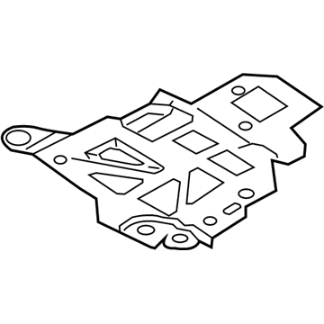 DG1Z-12A648-A ЗУСИЛЛЯ - ПІДДОН ДЛЯ АКУМУЛЯТОРА