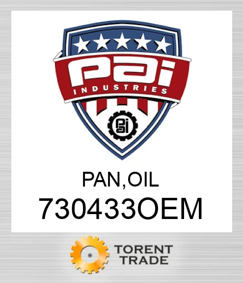 730433OEM Піддон, масло PAI INDUSTRIES