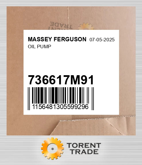 736617M91 Масляний насос MASSEY FERGUSON NEW AFTERMARKET