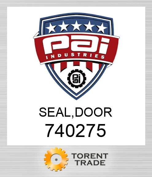 740275 Ущільнювач, door PAI INDUSTRIES