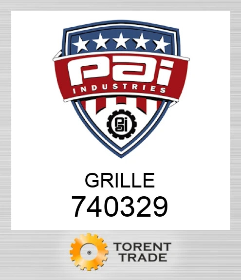 740329 Grille PAI INDUSTRIES