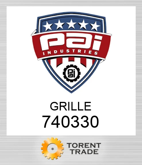 740330 Grille PAI INDUSTRIES