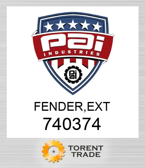 740374 Fender, ext PAI INDUSTRIES