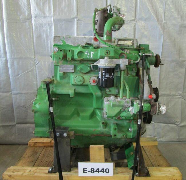 E-8440 John Deere Дизельний двигун 4.5 Engine Used John DeereВ® 4.5 Diesel for 6310 Tractor