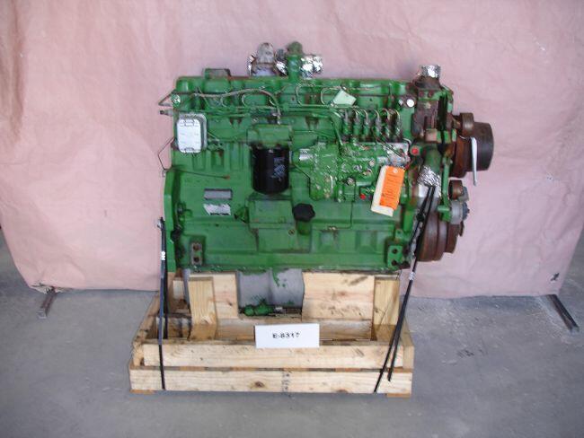 E-8317 John Deere Дизельний двигун 8.1 Engine Used John DeereВ® 8.1 Diesel