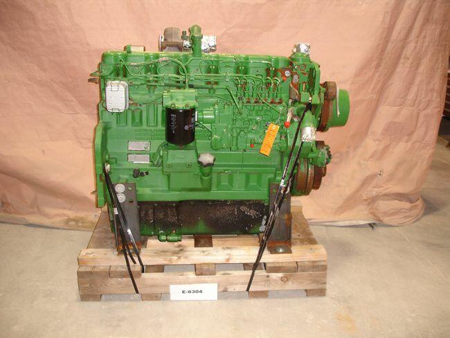 E-8304 John Deere Дизельний двигун 8.1 Engine Used John DeereВ® 8.1 Diesel for 9650STS Combine