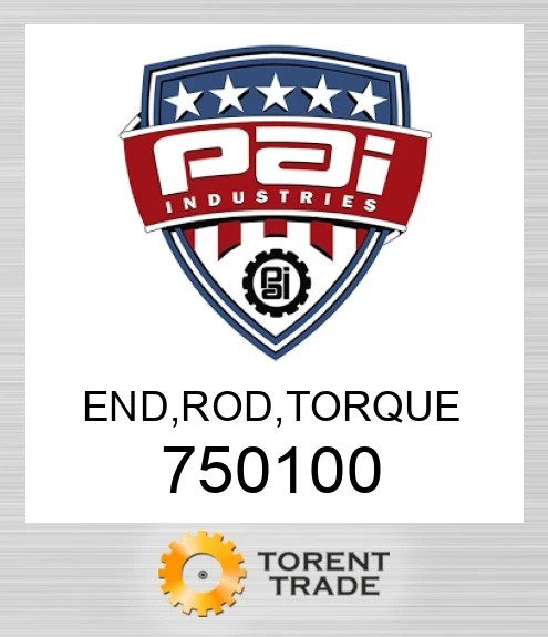 750100 End, Штанга, крутниймомент PAI INDUSTRIES