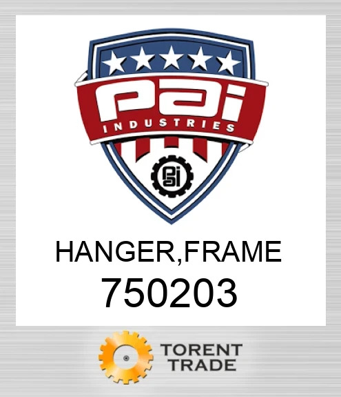 750203 Hanger, frame PAI INDUSTRIES