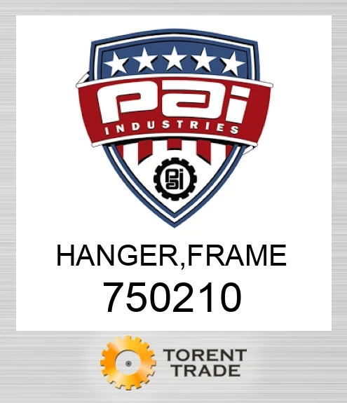 750210 Hanger, frame PAI INDUSTRIES