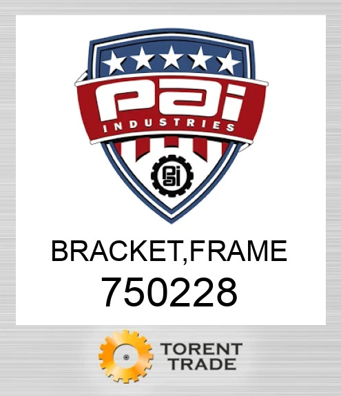 750228 Bracket, frame PAI INDUSTRIES