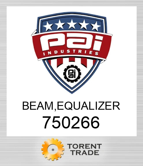 750266 Beam, equalizer PAI INDUSTRIES