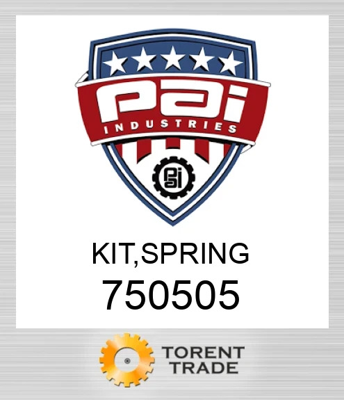 750505 Комплект, пружина PAI INDUSTRIES