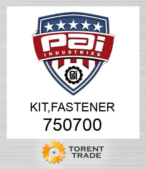 750700 Комплект, fastener PAI INDUSTRIES