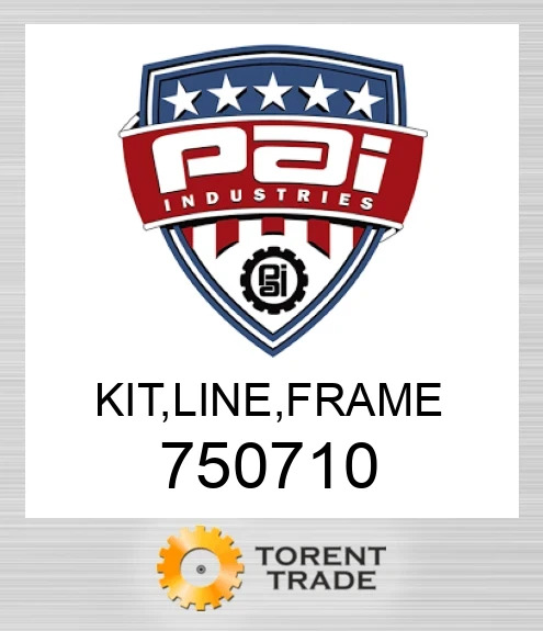 750710 Комплект, line, frame PAI INDUSTRIES