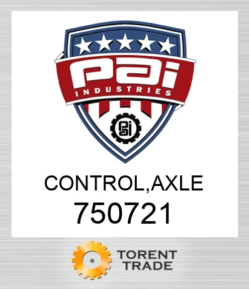 750721 Control, axle PAI INDUSTRIES