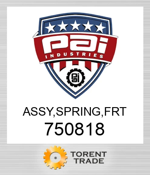 750818 Вузол, пружина, передній PAI INDUSTRIES
