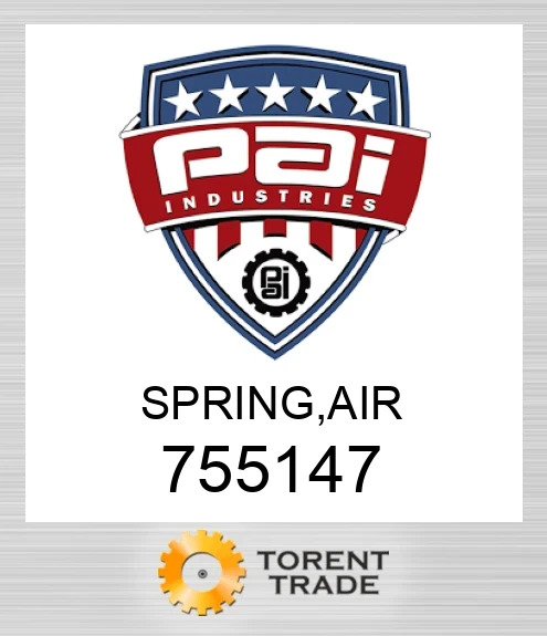 755147 Пружина, повітря PAI INDUSTRIES