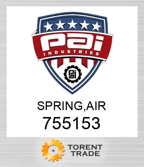 755153 Пружина, повітря PAI INDUSTRIES