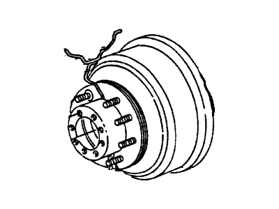 HC3Z-2552-F Барабанне гальмо