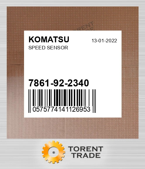 7861922340 Датчик швидкості KOMATSU NEW AFTERMARKET