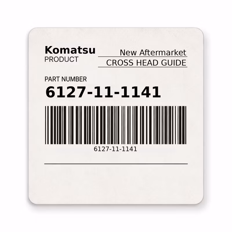 6127-11-1141 CROSS HEAD GUIDE fits Komatsu (New Aftermarket)