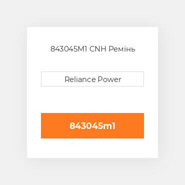 843045M1 CNH Ремінь