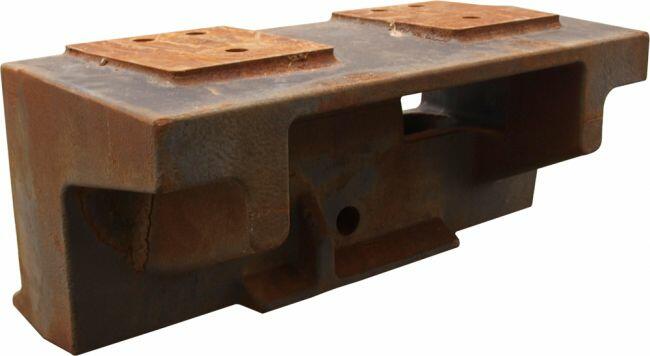 185365C3 CNH Кронштейн Bracket Weight for Case IHВ® Combine 193440A3