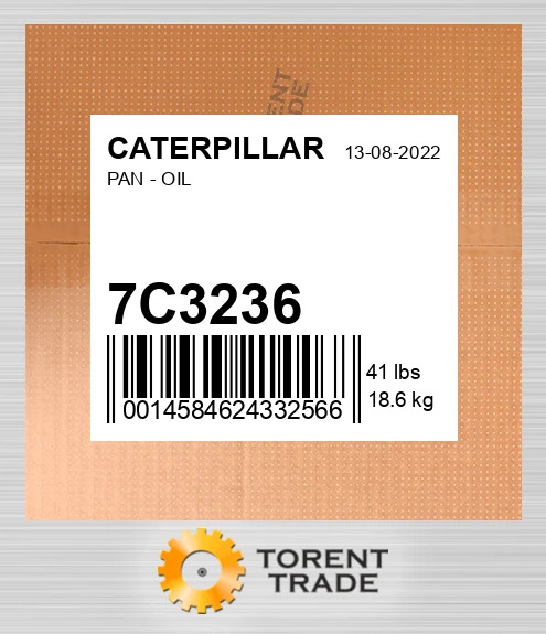 7C3236  Піддон масла  CATERPILLAR